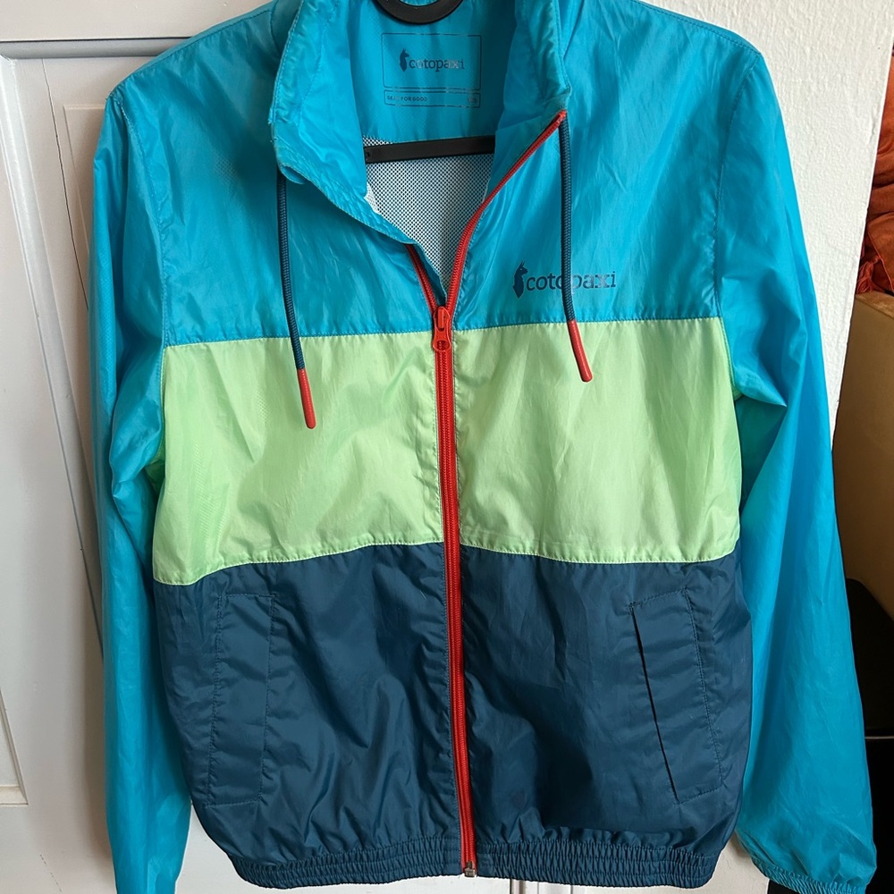 Cotopaxi Colorblock Jacket - Blue and Green